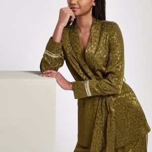 Brand new khaki sequin blazer RIVER ISLAND